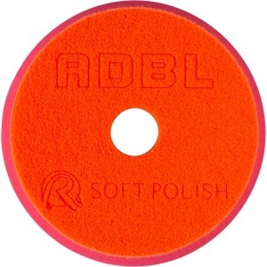 ADBL Gąbka Polerska 125mm/150mm Soft Polish Czerwona DA