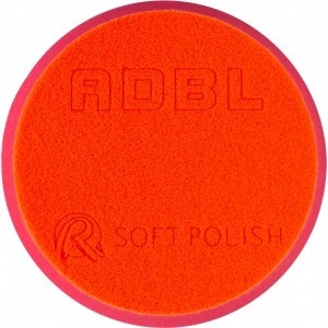 ADBL Gąbka Polerska 125mm/150mm Soft Polish Czerwona R