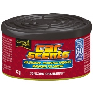 California Car Scents - Concord Cranberry - Puszka zapachowa 42g