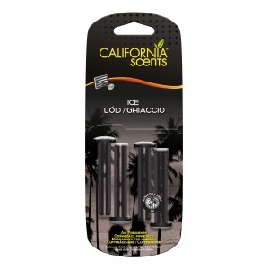 CALIFORNIA SCENTS Ice - Vent Sticks do nawiewu w samochodzie - 4szt.