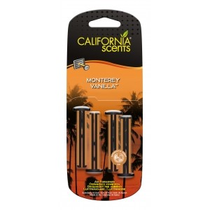 CALIFORNIA SCENTS Monterey Vanilla - Vent Sticks do nawiewu w samochodzie - 4szt.