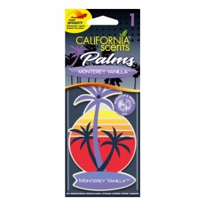 CALIFORNIA SCENTS PALMY - Monterey Vanilla - Zawieszka papierowa