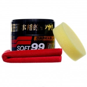 Soft99 Dark&Black Wax + Mikrofibra 30x30cm 320g