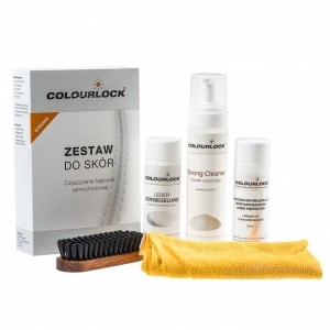 Colourlock Zestaw STRONG do czyszczenia skóry + LEDER PROTECTOR
