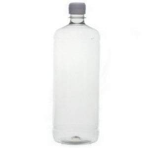 Butelka Plastikowa z korkiem 1L PET przezroczysta