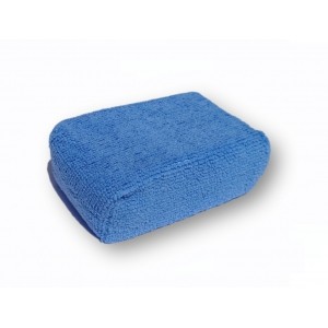 DERCAR APLIKATOR mikrofibra prostokątny BLUE BEAR