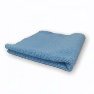 DERCAR MIKROFIBRA EDGELESS PREMIUM 30X30cm NIEBIESKA BEZSZWOWA
