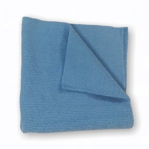 DERCAR MIKROFIBRA EDGELESS PREMIUM 30X30cm NIEBIESKA BEZSZWOWA