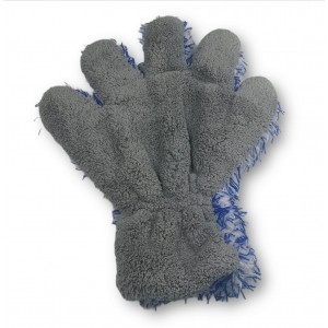DERCAR BLUE HORNET 5 PLUS MICROFIBER CAR WASH MITT