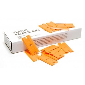 EZ-GRIP Plastic Razor Blades - Zapasowe pastikowe ostrza - 100szt