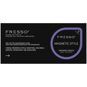 FRESSO Karta zapachowa MAGNETIC STYLE
