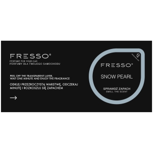 FRESSO Karta zapachowa SNOW PEARL