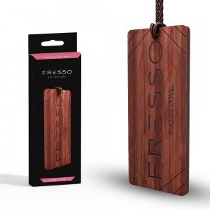 FRESSO Drewniana zawieszka zapach SUGAR LOVE
