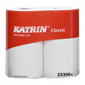 Katrin - Ręczniki Kitchen 360 - 100m rolka - 2 rolki