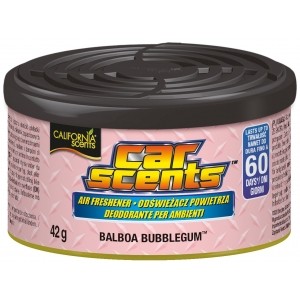 California Car Scents - Balboa Bubble Gum - Puszka zapachowa 42g
