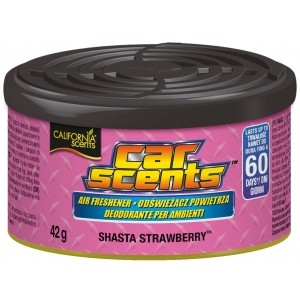 California Car Scents - Shasta Strawberry - Puszka zapachowa 42g