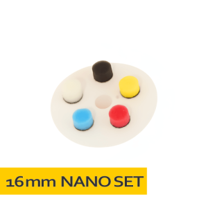 NAT Zestaw gąbek 16mm Nano Polisher