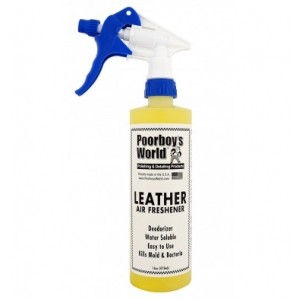 Poorboy's World Air Freshener - Leather 473ml