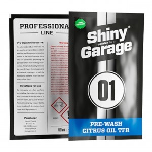 Shiny Garage PRE-Wash Citrus Oil TFR SASZETKA 50ML