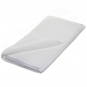 DERCAR Mikrofibra Professional 30x30cm BIAŁA 300g Do skór i wnętrz