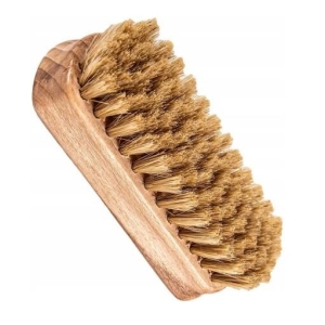 DERCAR Szczotka do skóry i tapicerki - Naturalny włos szczecina