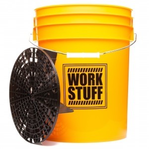 WORK STUFF Wiadro detailingowe z separatorem. Komplet dwóch wiader.